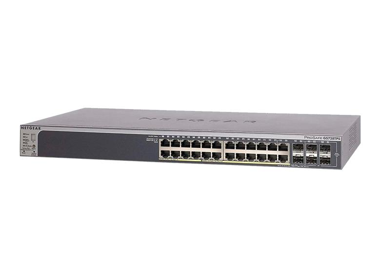 Stackable Smart Switch with 10G Uplinks Series - GS728TXS | Smart